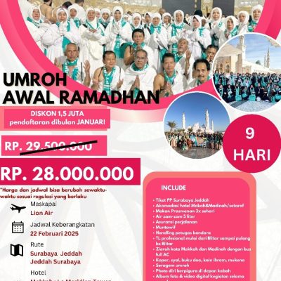 umroh awal ramadhan